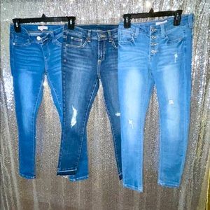 3 pair of girls jean/Jeggings